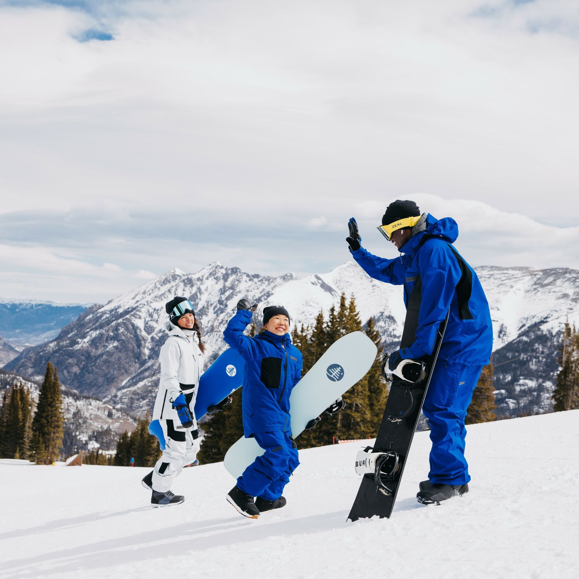 Stay true to your ability when skiing or snowboarding.