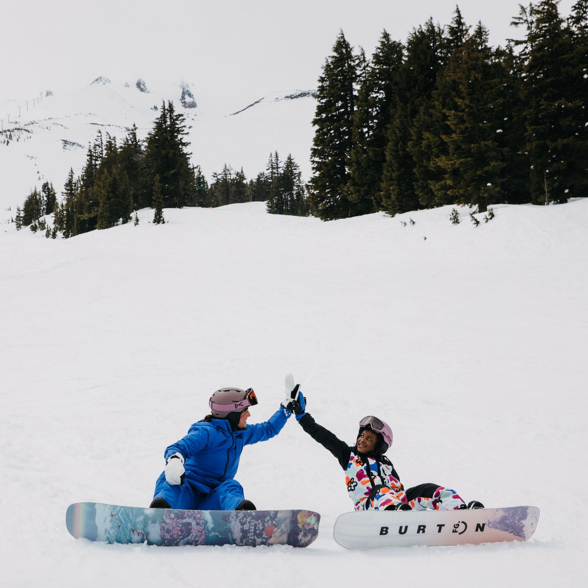 Its always safer to shred with a buddy!
