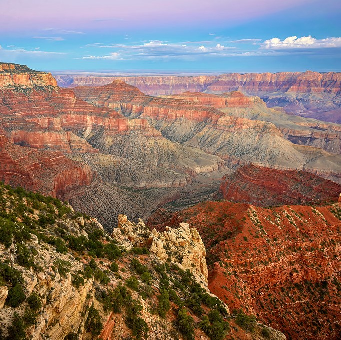 There's nothing as beautiful as a starry night in the Grand Canyon.