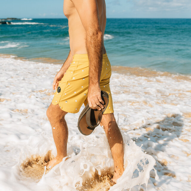 The  OluKai Men’s ‘Ohana Sandals make walking on the beach a breeze.