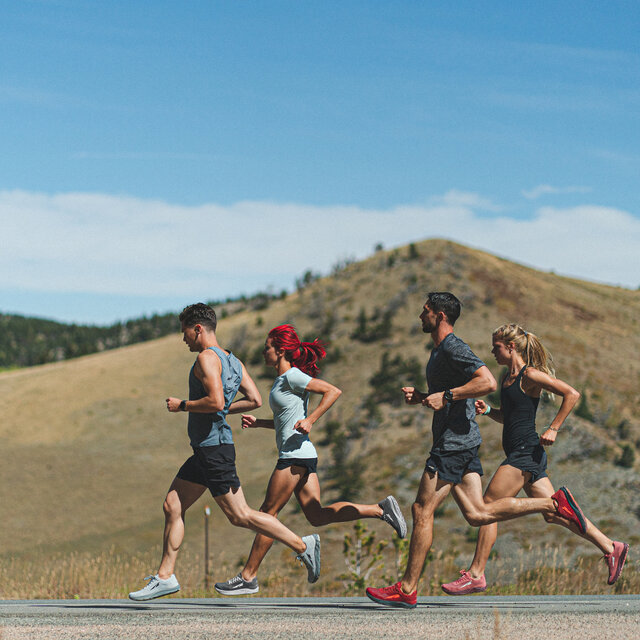 A group of runners with Altra Running Shoes.