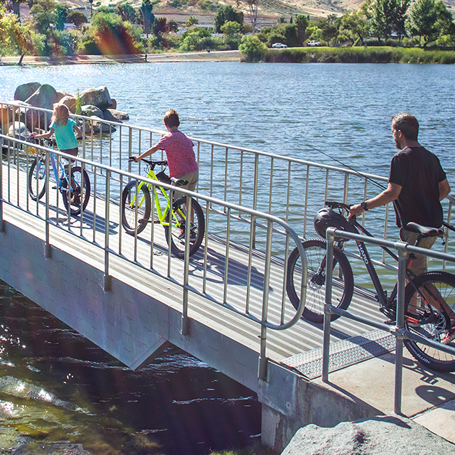 There's nothing better than a peaceful ride with the family.