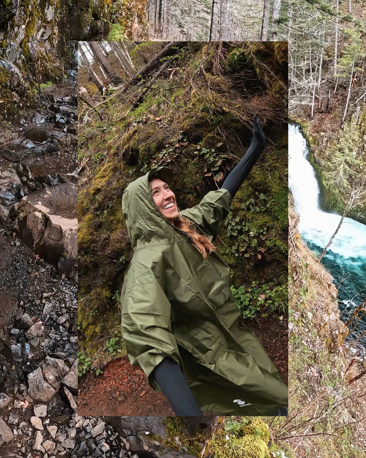 Allie Cheney on a Spring hike in the Pacific Northwest.