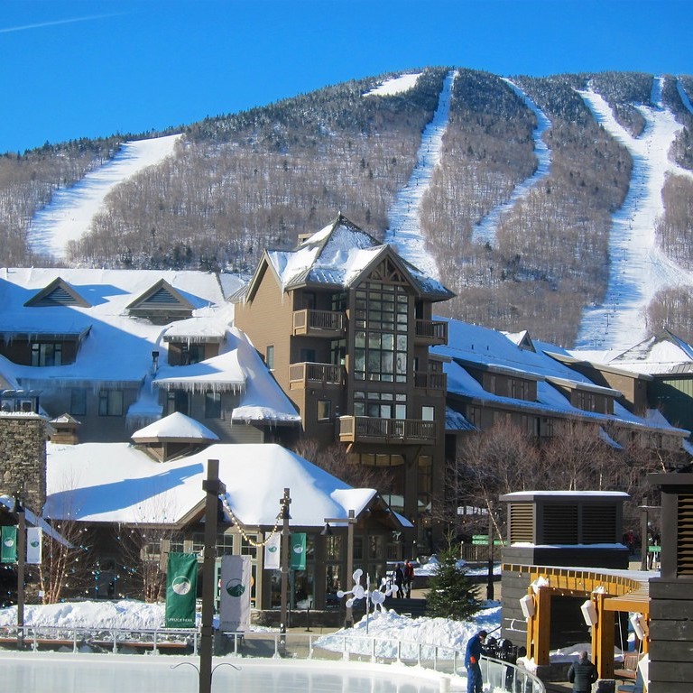 Enjoy winter adventures at the Stowe Ski Resort!
