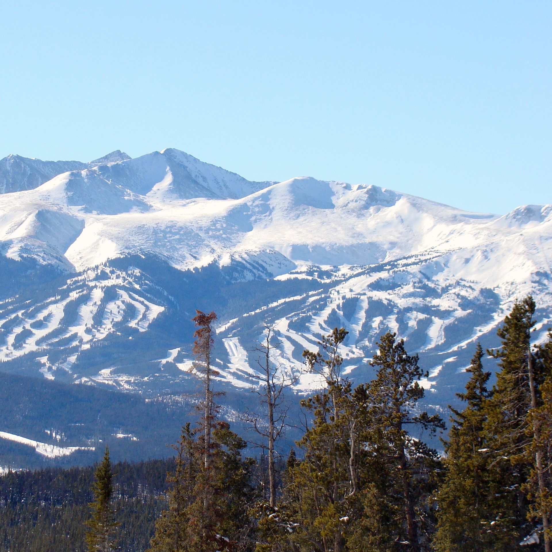 Breckenridge slopes are fun and thrilling.