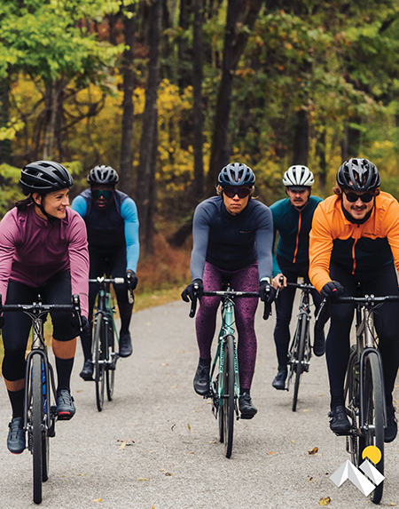 group ride on bikes