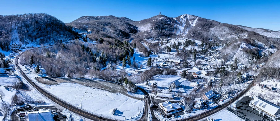 Ariel view of Sugar Mountain Resort