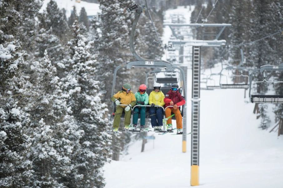 Chair lift at Angel Fire Report