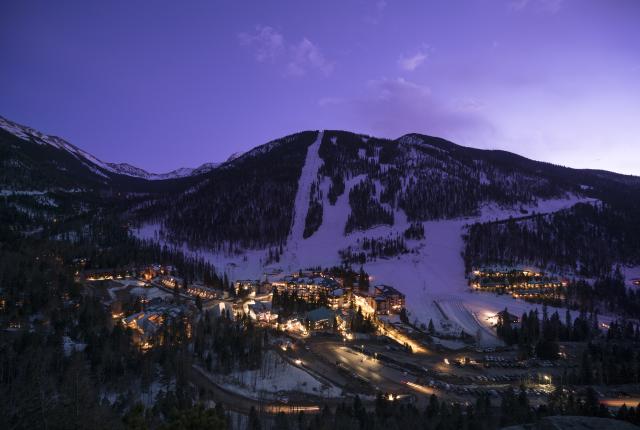 Image of Taos Ski Valley at Night