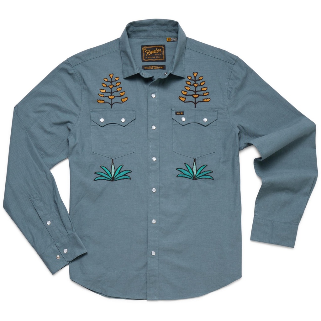 Howler Brothers Men's Crosscut Deluxe Longsleeve Shirt | Sun & Ski