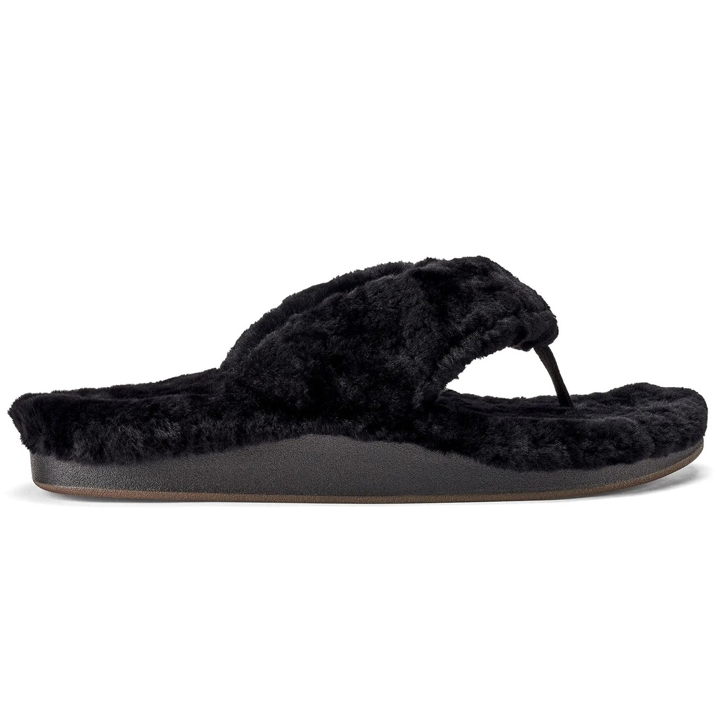 OluKai Women's Kipea Heu Fuzzy Slipper Sandals
