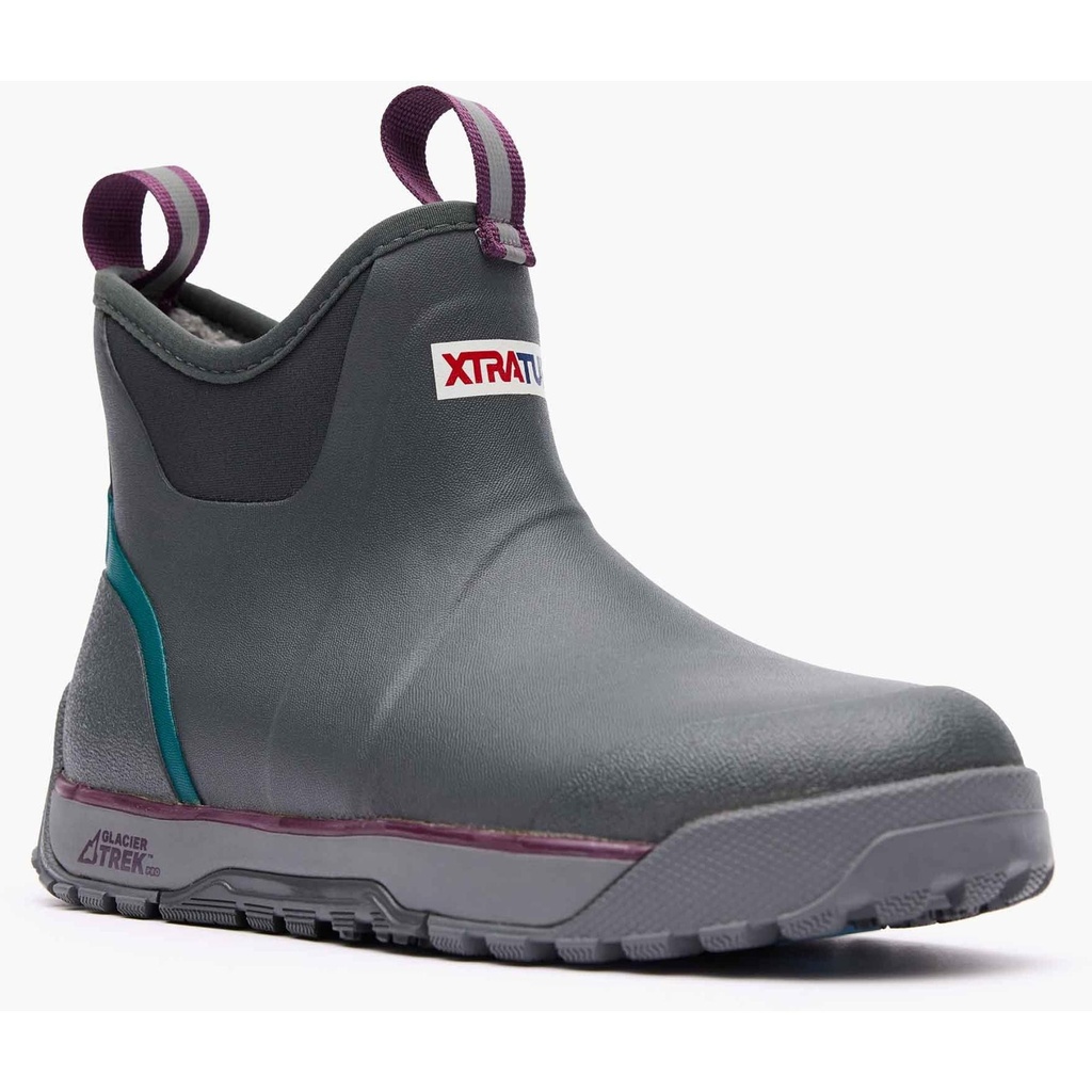 XTRATUF Women's Ice Fleece Lined Ankle Deck Boots