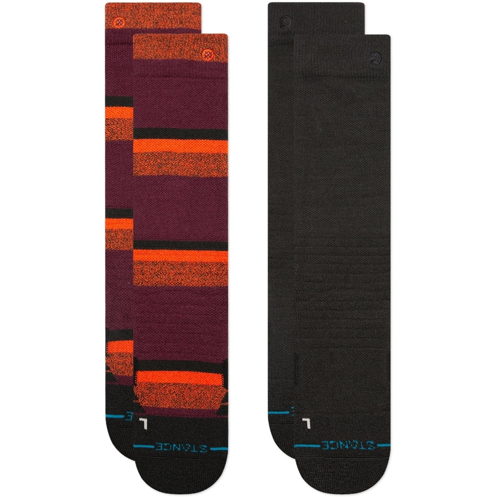 [000134256000000] Stance Kids' Medium Poly Snow OTC Socks 2 Pack (M)