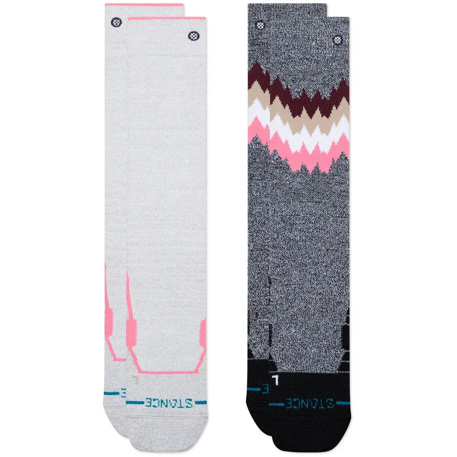[000134260000000] Stance Kids' 2X Mid Poly Snow Socks 2 Pack (M)
