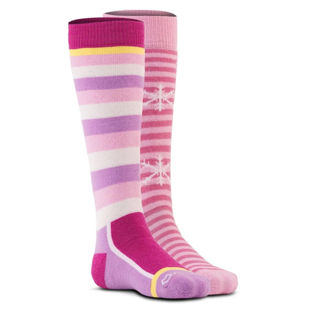 Fox River Kids' Snow Day Medium Weight OTC Ski Socks 2 Pack