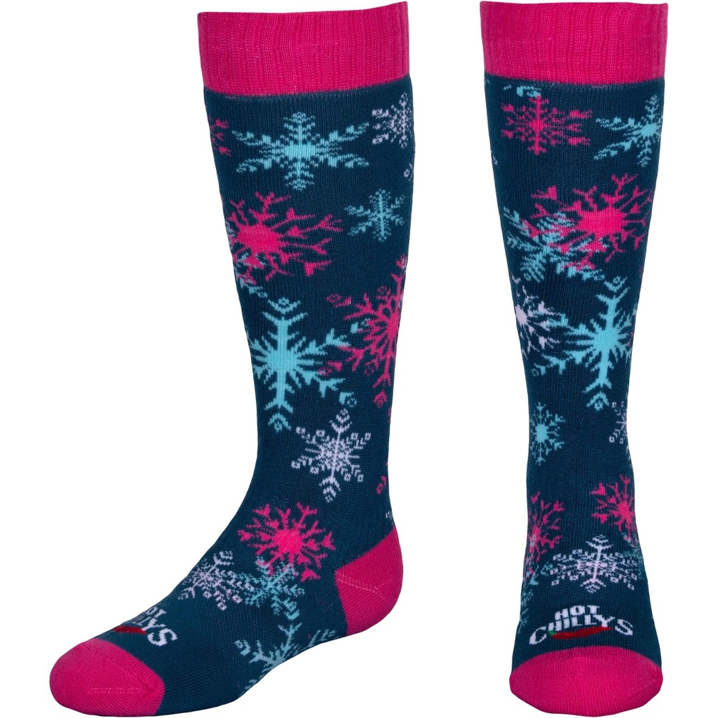 [000134291000000] Hot Chillys Kids' Mid Volume Socks (S)