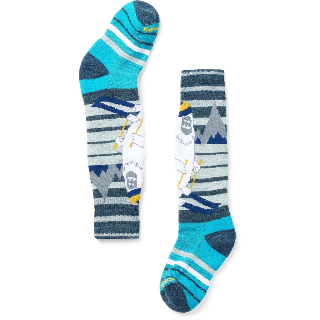 Smartwool Kids' Wintersport Yeti Pattern Over The Calf Socks