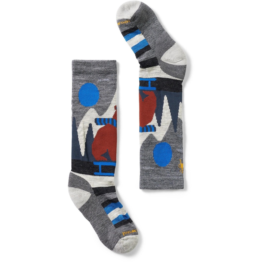 Smartwool Kids' Ski Sleigh Bear Over The Calf Socks