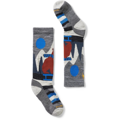 Smartwool Kids' Ski Sleigh Bear Over The Calf Socks