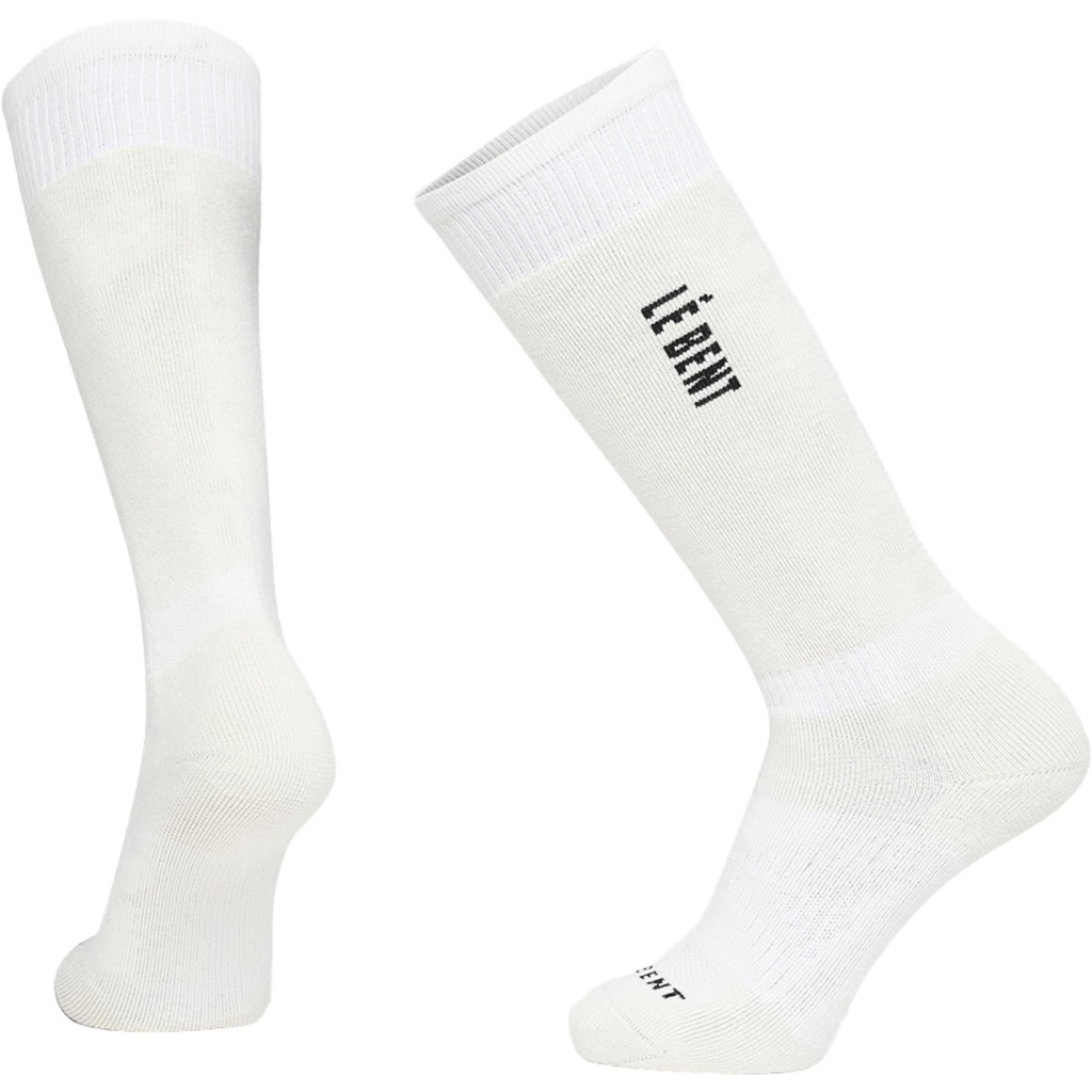 [000134345000000] Le Bent Full Cushion Logo Snow Socks (S)