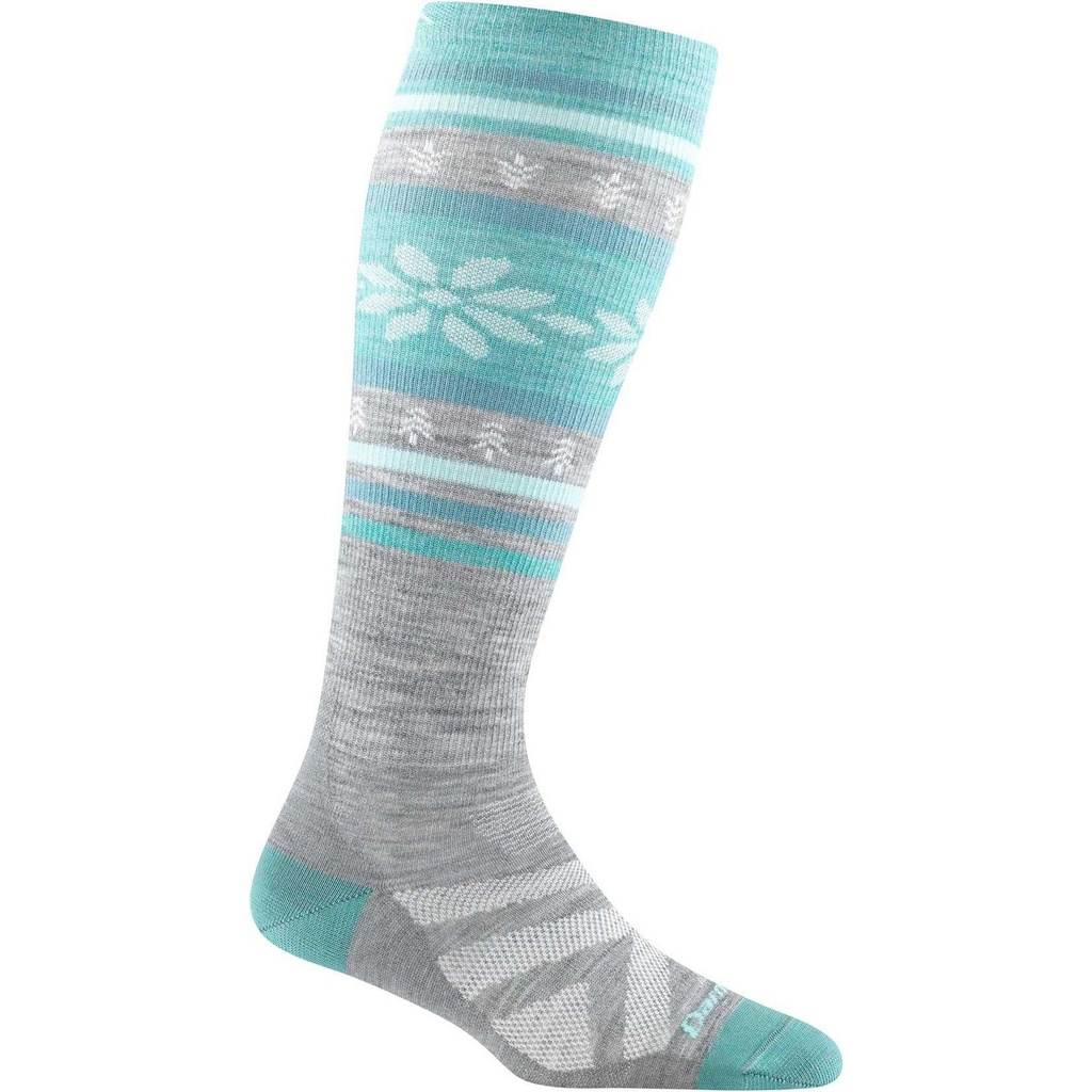[000134353000000] Darn Tough Vermont Women's Alpine Over-the-Calf Lightweight Socks (Grey, S)