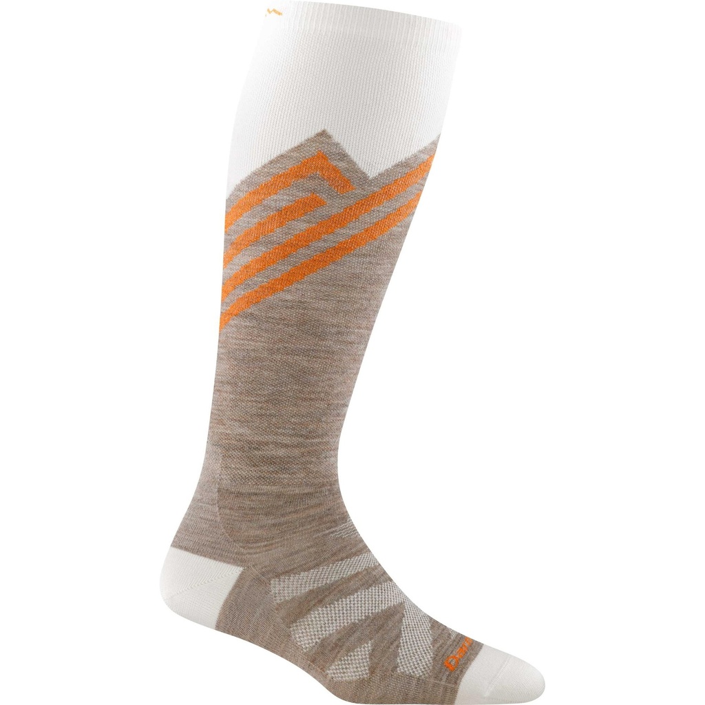 [000134355000000] Darn Tough Vermont Women's Peaks OTC Ultra-Lightweight Ski Socks (Biscotti, S)