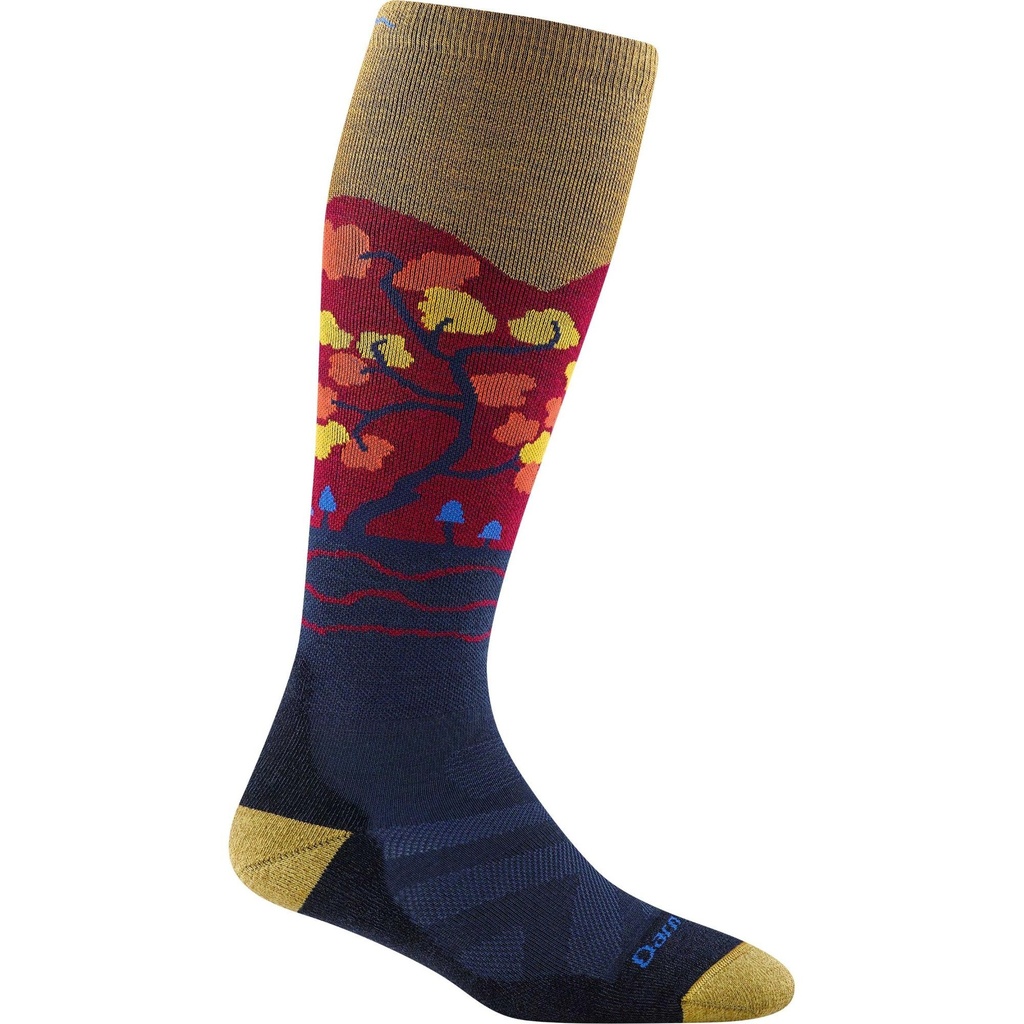 [000134357000000] Darn Tough Vermont Women's Enchanted OTC Midweight Ski Socks (S)