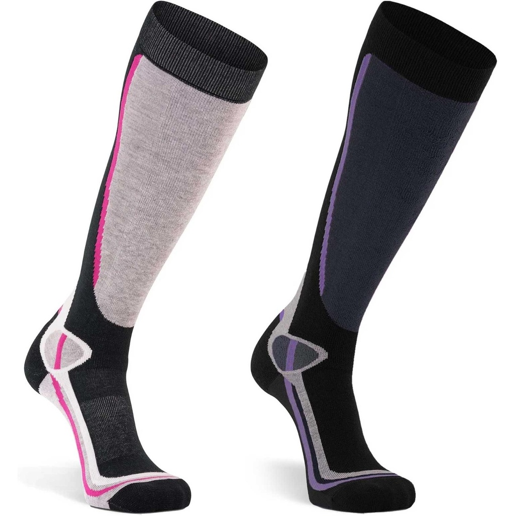[000134368000000] Fox River Women's Taos Lightweight Over-the-Calf Ski Socks 2 Pack (S)