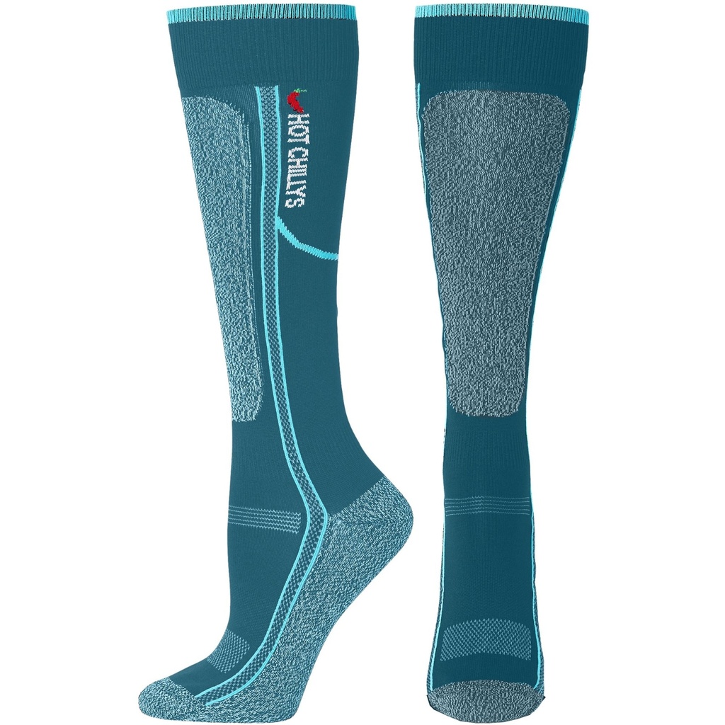 [000134374000000] Hot Chillys Women's Elite Heat Low Volume Socks (Cross Country Blue, S)
