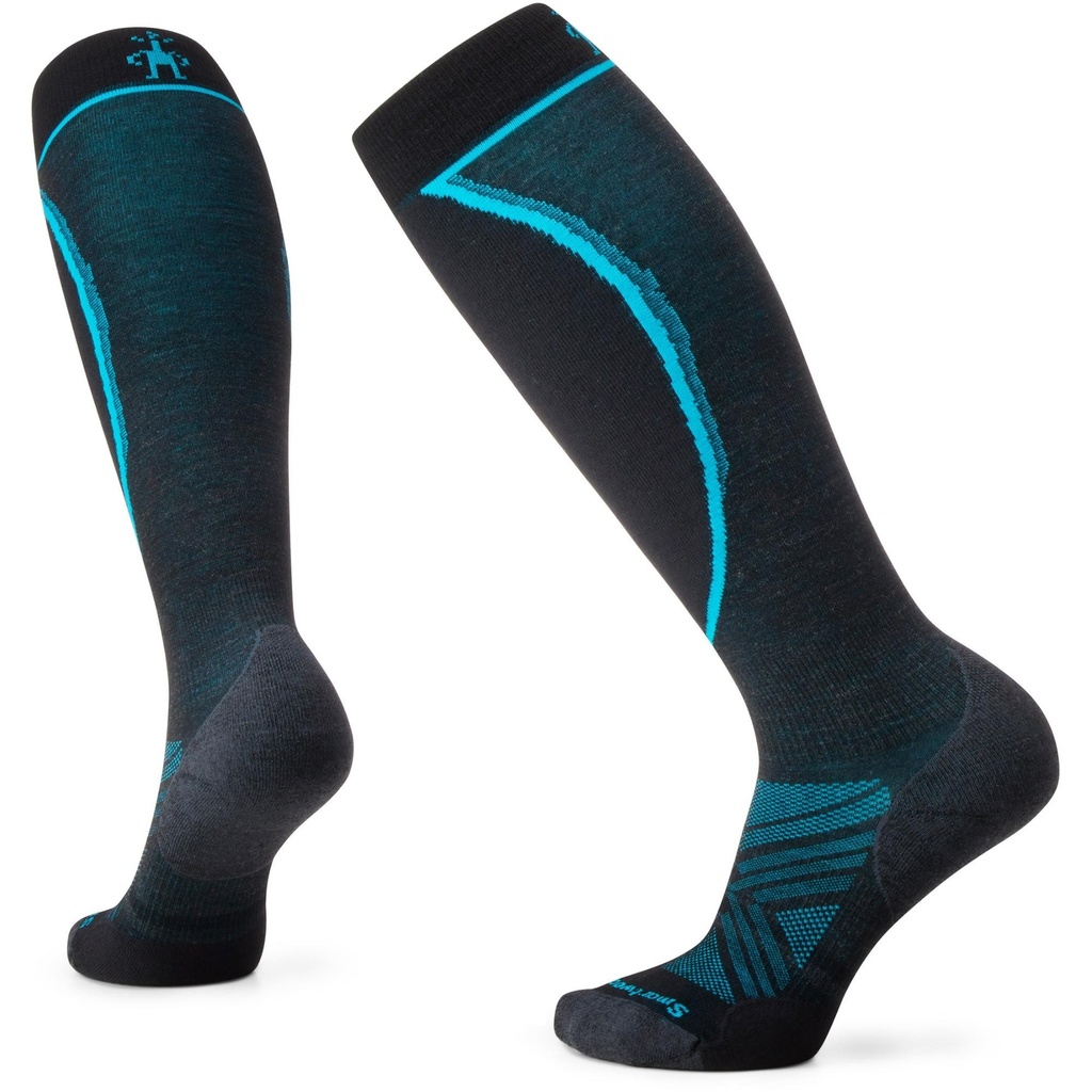 [000134408000000] Smartwool Women's Targeted Cushion Extra Stretch OTC Ski Socks (Charcoal, S)