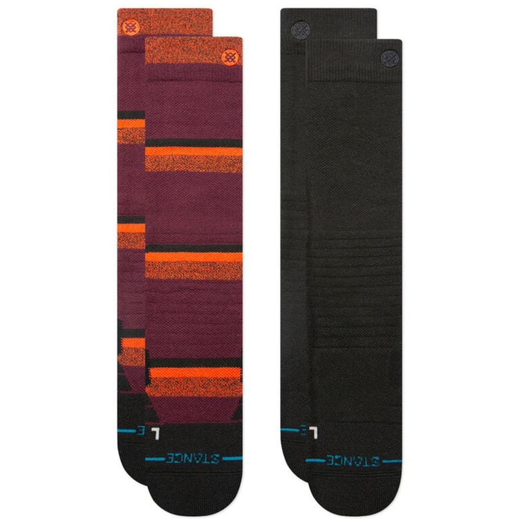 [000134580000000] Stance Men's Medium Poly Snow OTC Socks 2 Pack (M)