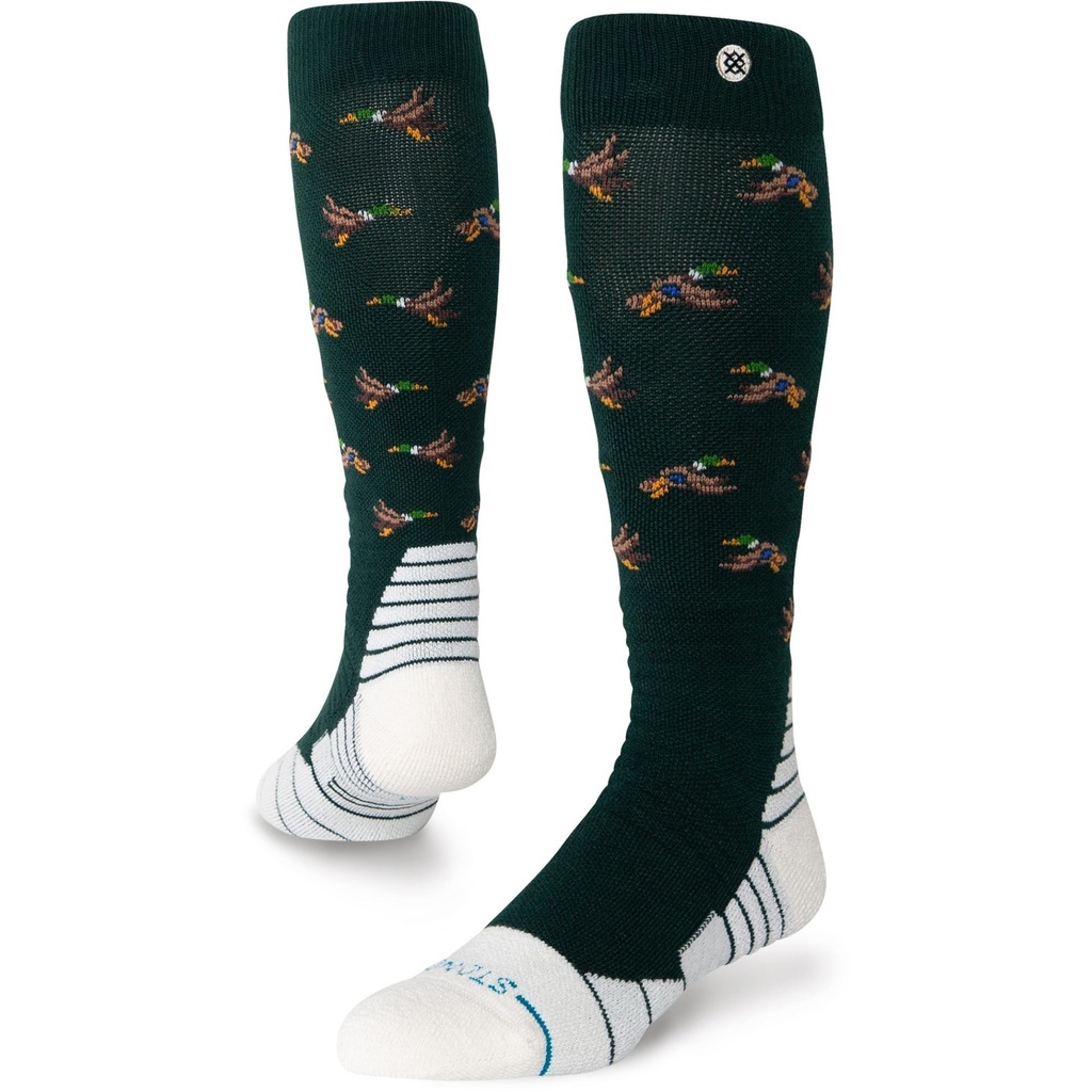 [000134586000000] Stance Huntin Medium Poly Snow OTC Socks (M)