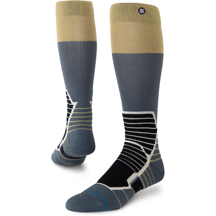 [000134590000000] Stance Men's Blocked Mid Wool Snow Socks (M)