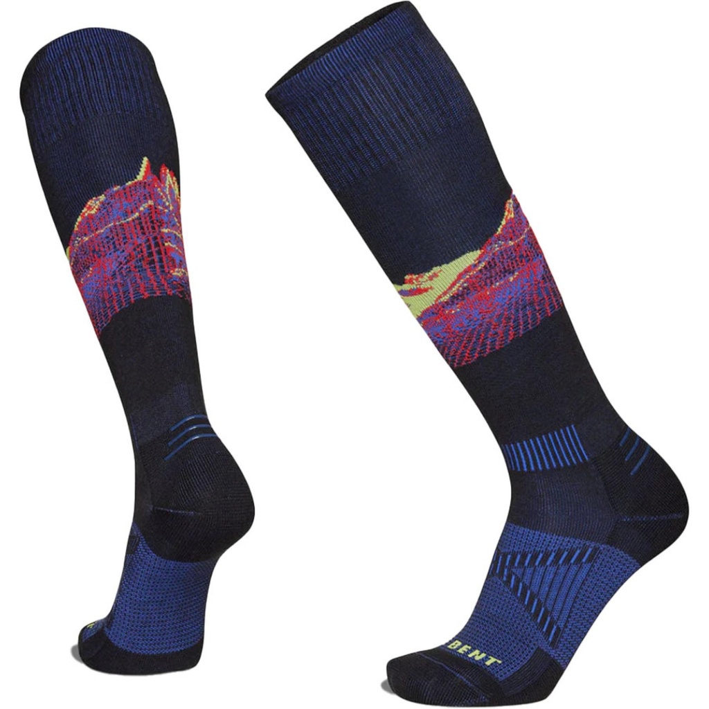 [000134615000000] Le Bent Men's Cody Townsend Pro Series Zero Cushion Snow Socks (M)