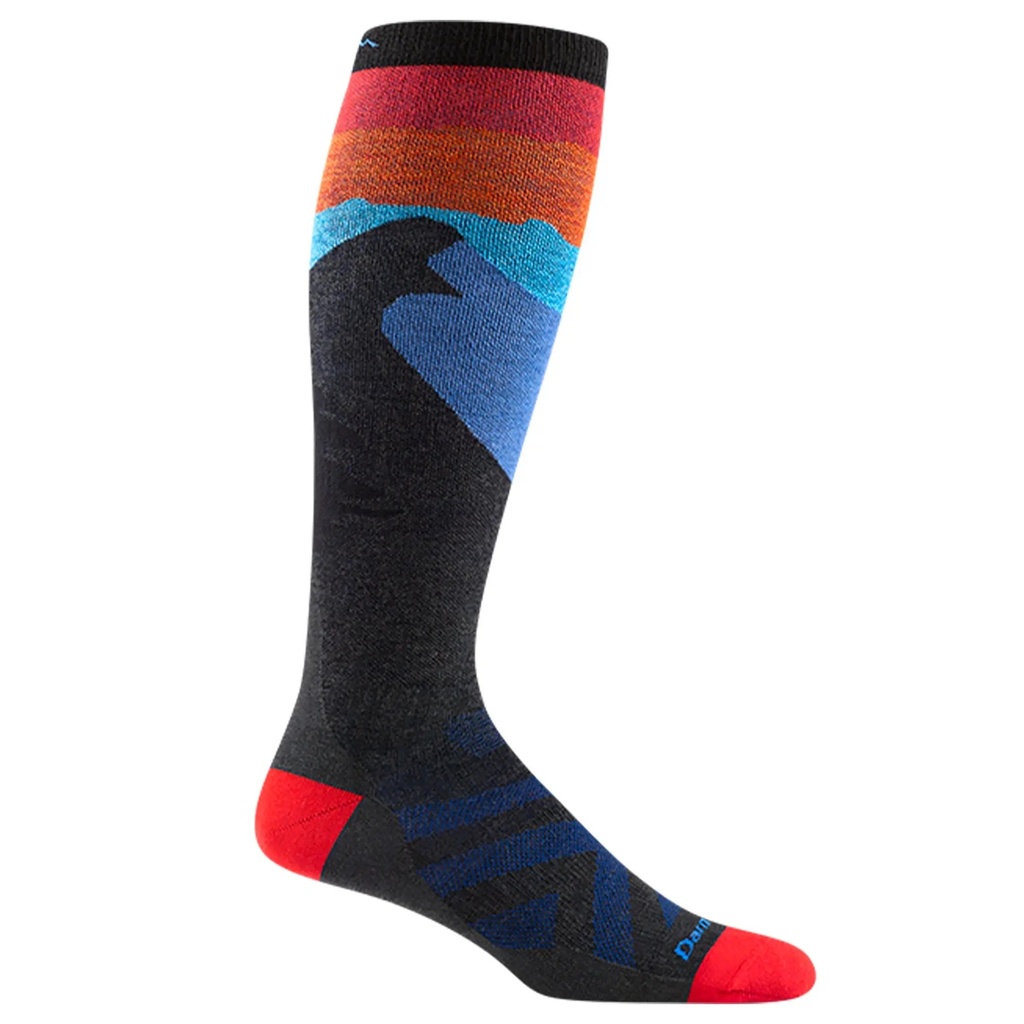 [000134647000000] Darn Tough Vermont Men's Solstice Over-the-Calf Lightweight Ski & Snowboard Socks (M)