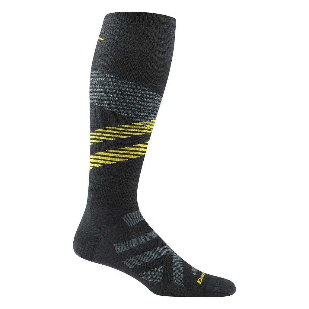 [000134653000000] Darn Tough Vermont Men's Pennant RFL Over-The-Calf Ultra-Lightweight Ski Socks (M)