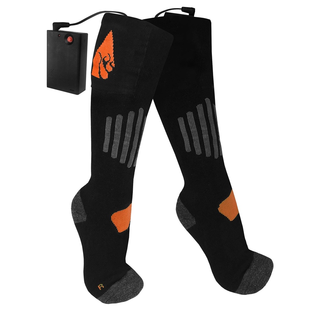 [000134661000000] ActionHeat Wool AA Battery Heated Socks (S/M)