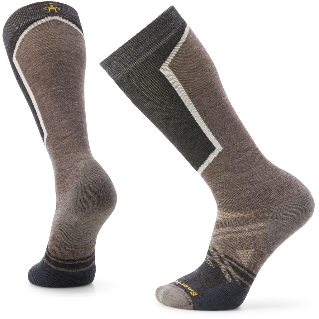 [000134879000015] Smartwool Ski Over The Calf Socks (Taupe, M)