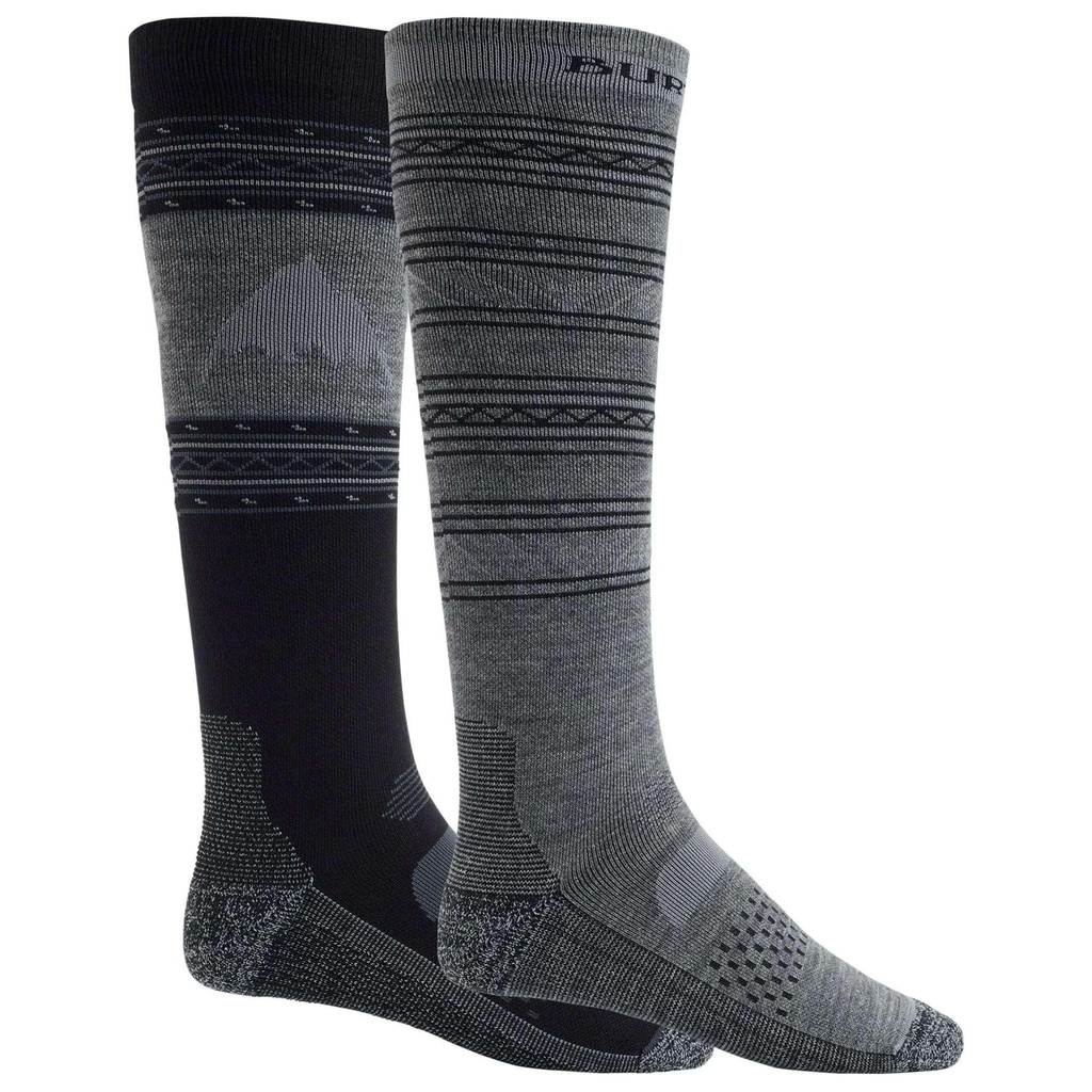 [000134988000000] Burton Men's Performance Lightweight Socks - 2 Pack (Slate, S)