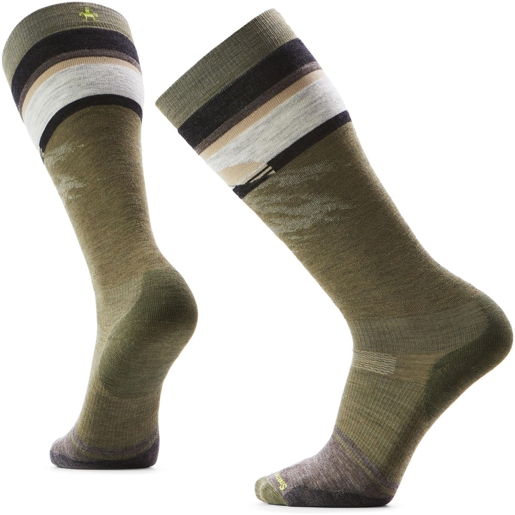 [000135087000000] Smartwool Snowboard Mountain Sunrise Over The Calf Socks (M)