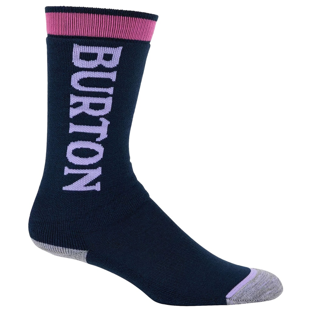 [000135142000000] Burton Kids' Weekend Midweight Socks - 2 Pack (Fuchsia Fusion, S/M)