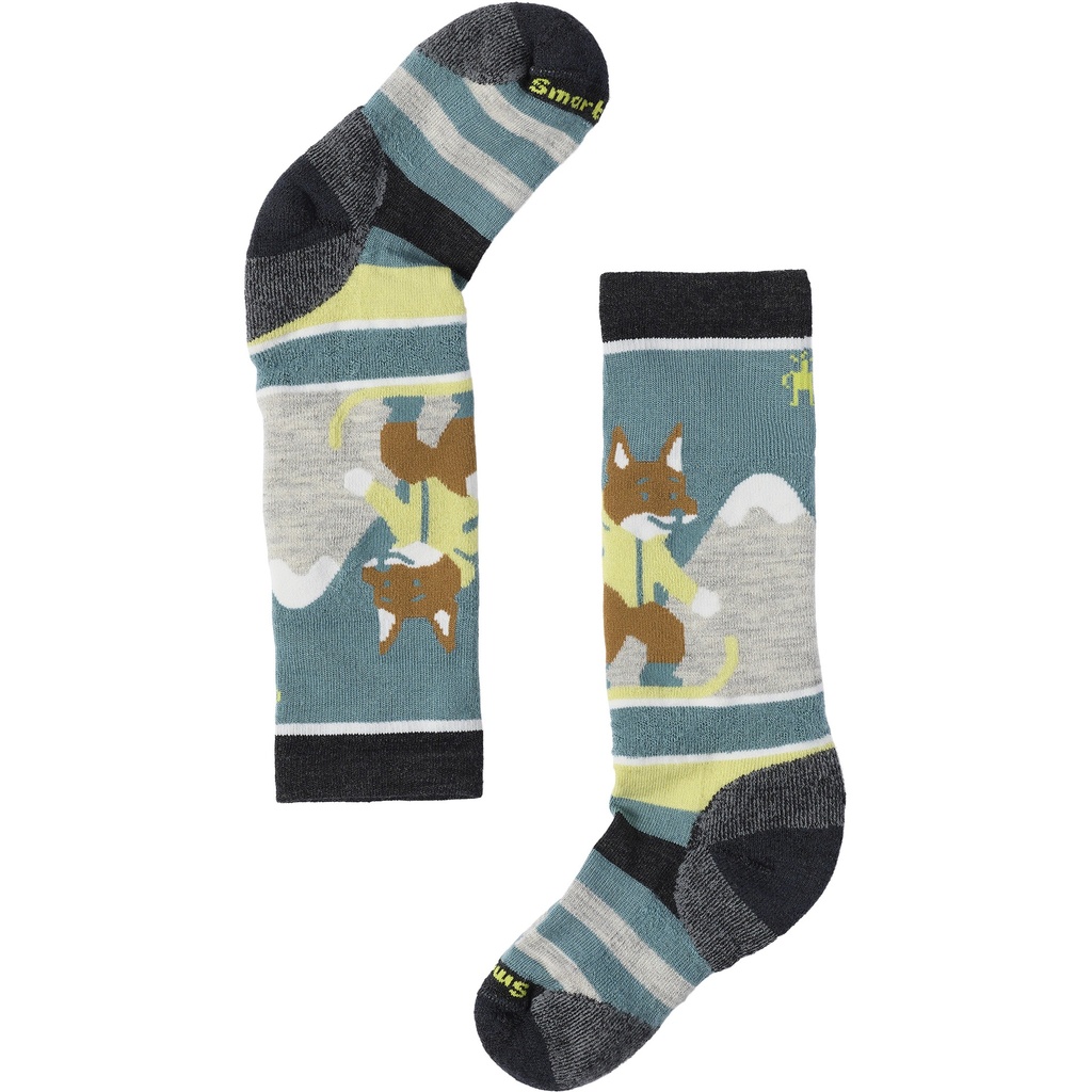[000135146000003] Smartwool Kids' Wintersport Fox Glade Over the Calf Snow Socks (XS)