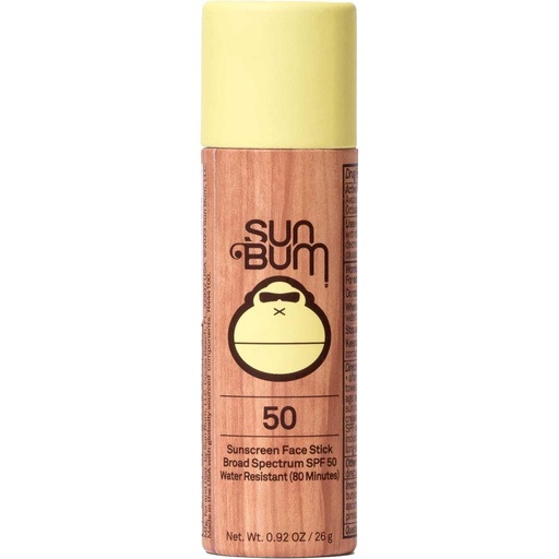 Sun Bum Paper Tube SPF 50 Sunscreen Face Stick