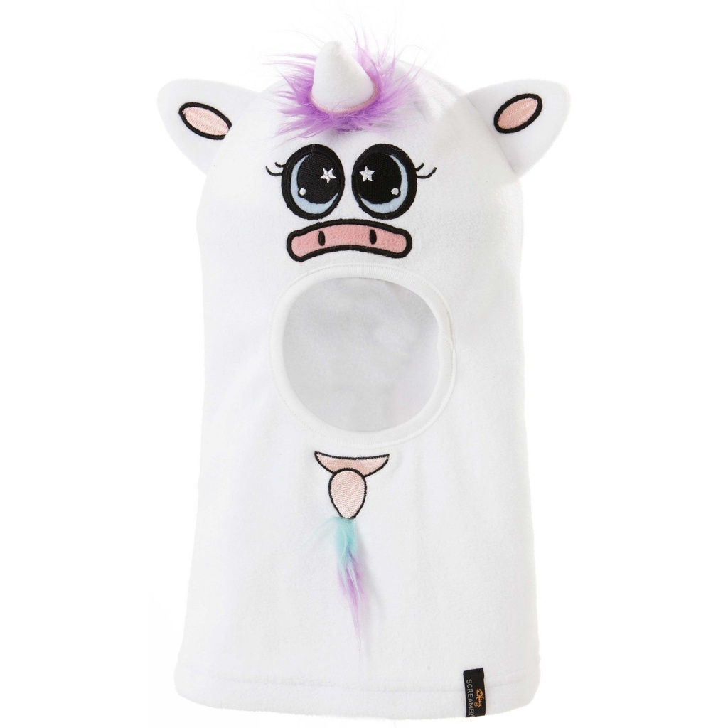 Screamer Kids Unicorn/Yeti Facemask