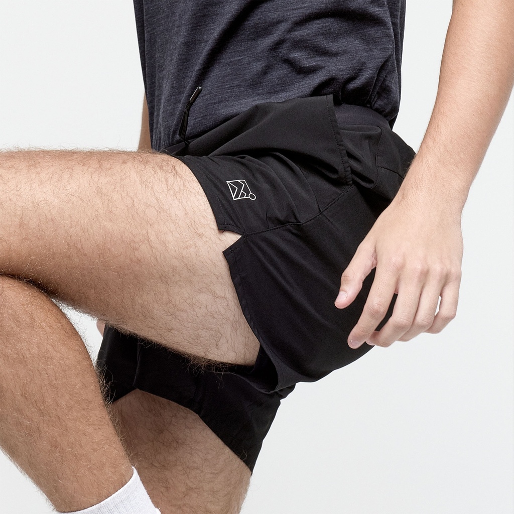 FOLiA Men's 5 Inch Stride Shorts 2-in-1