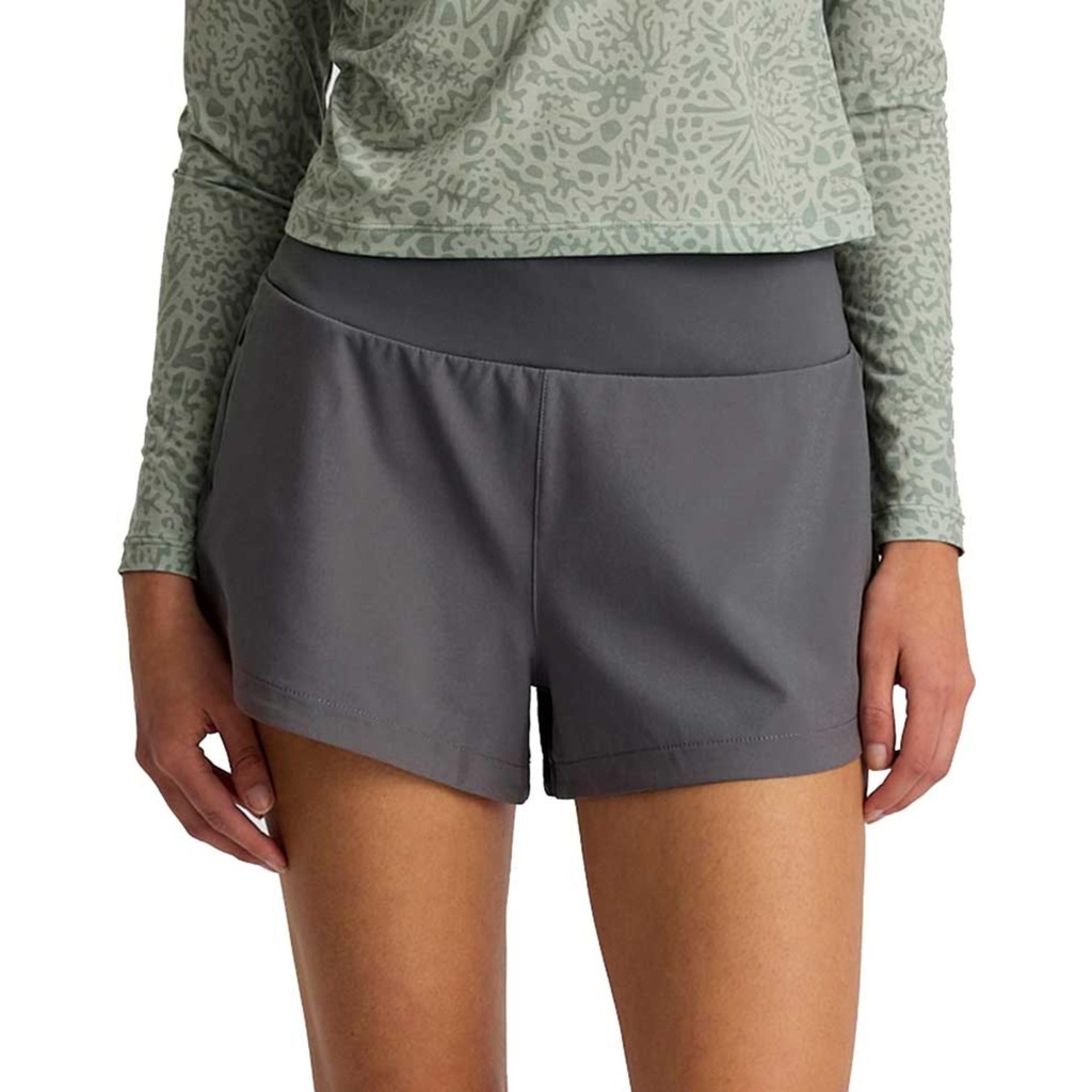 Free Fly Women's Bamboo-Lined Active Breeze Short - 3 in