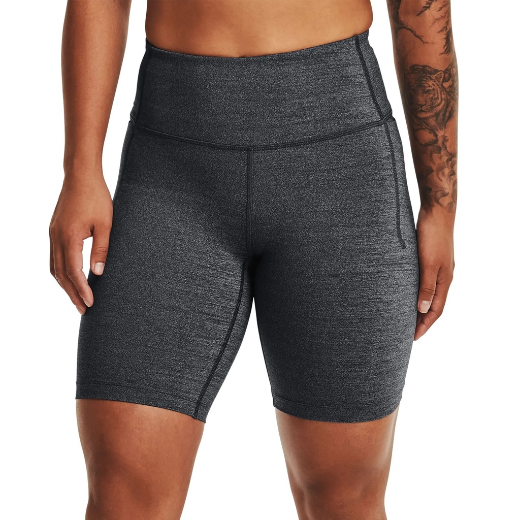 Under Armour Womens UA Meridian Heathered Bike Shorts