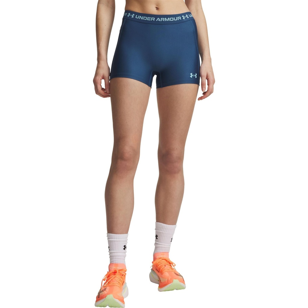 Under Armour Women's HeatGear Armour Shorty Shorts