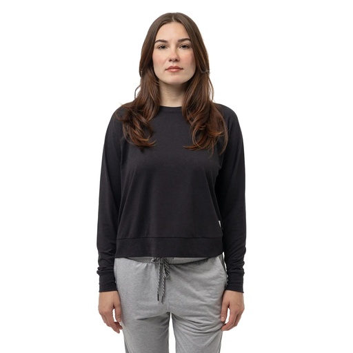 FOLiA Women's Butter Long Sleeve Crew