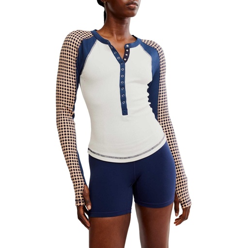 FP Movement Women's Kick Off Printed Layer LS Shirt
